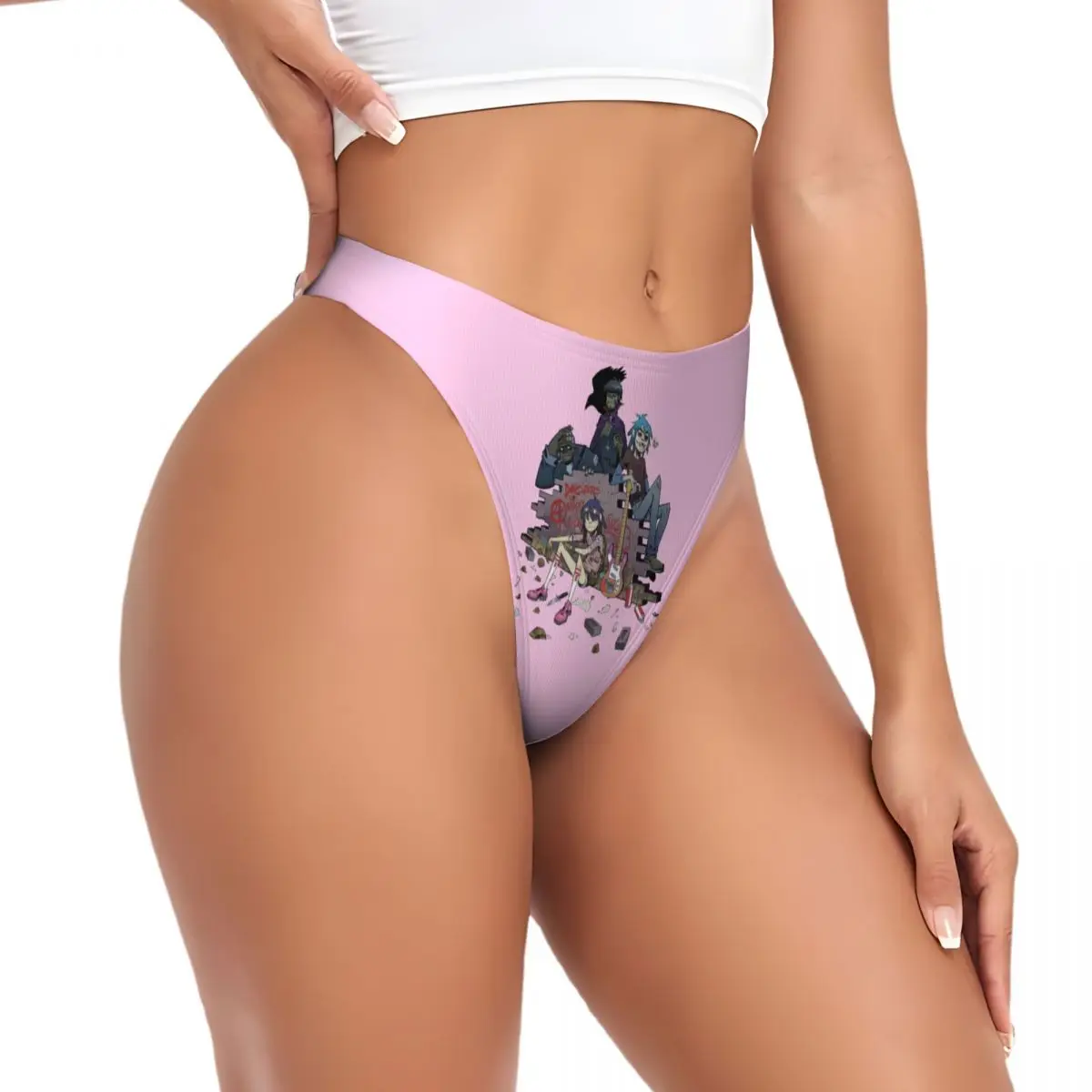 Оригинальные плакаты Gorillazs музыкальный плакат стринги женские удобные