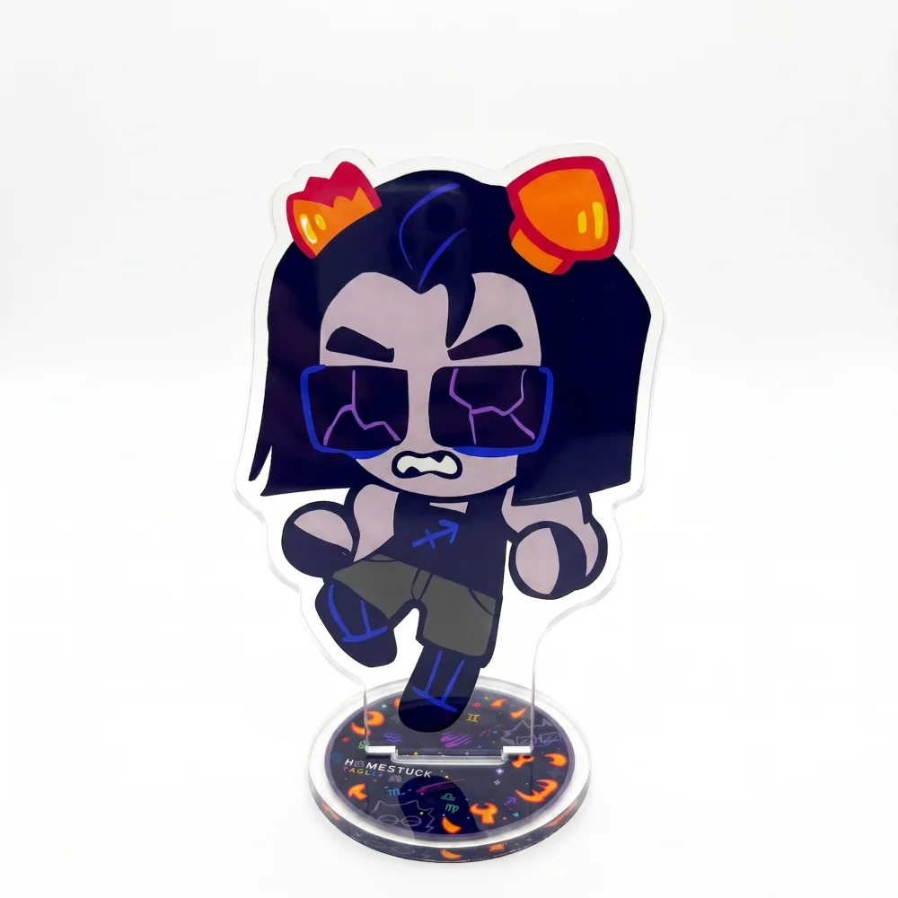 Фото Брелок-подставка из акрила 10 см по игре Homestuck: Каркат, Вантас, Терези, Пироп, Вриска, Серкет, Гамзее, Макара, Каная. Декор для стола, подарок для фанатов. №4
