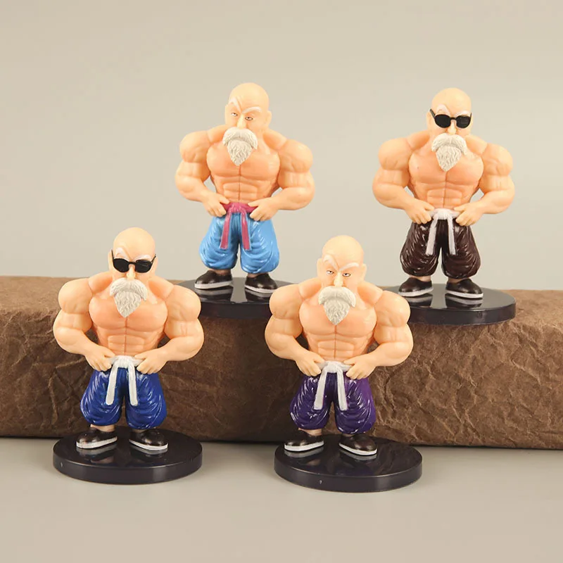 

Anime Dragon Ball Z Model Fashion Style Version Master Roshi Kame Sennin Pvc Collection Decoration Action Figures Toys Kid Gift