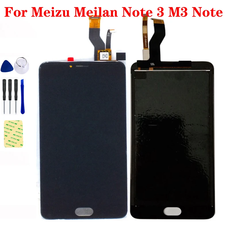 

ЖК-дисплей для Meizu Meilan Note 3, ЖК-дисплей M3 Note M681H M681C M681Q M681M, панель, сенсорный экран, дигитайзер, датчик в сборе