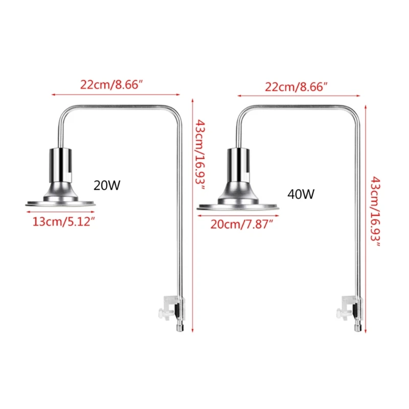 20/40 Вт светодиодные лампы для аквариумов E27 2SS202806 воды и травы Прямая поставка