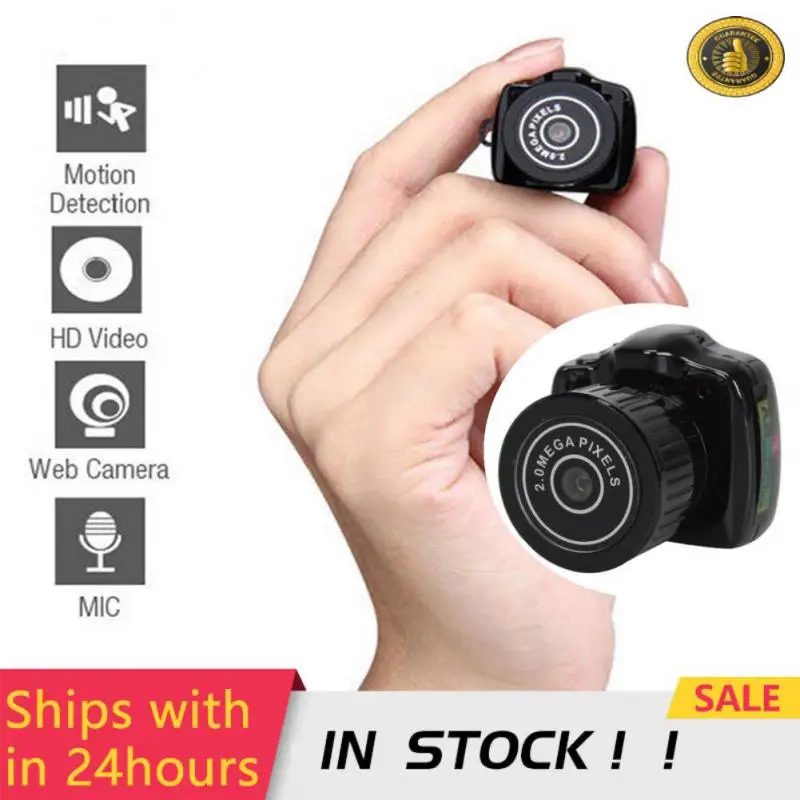 2022 видеорегистратор Y2000 HD потайная камера слежения с микрофоном - купить по