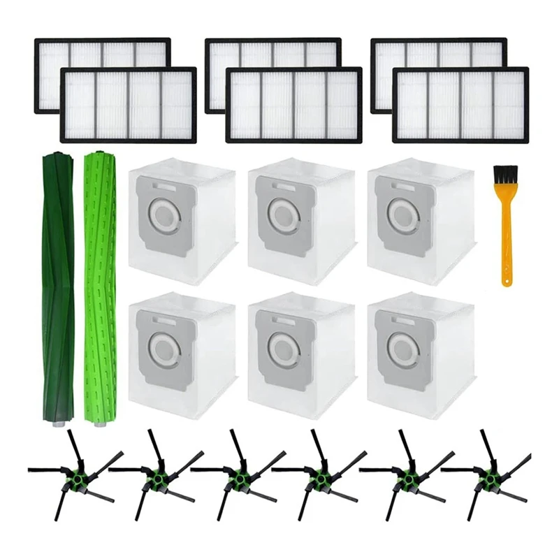 

Сменные детали: роликовая щетка, боковая щетка, наборы HEPA-фильтров, совместимых с Irobot Roomba S9 аксессуары для робота-пылесоса