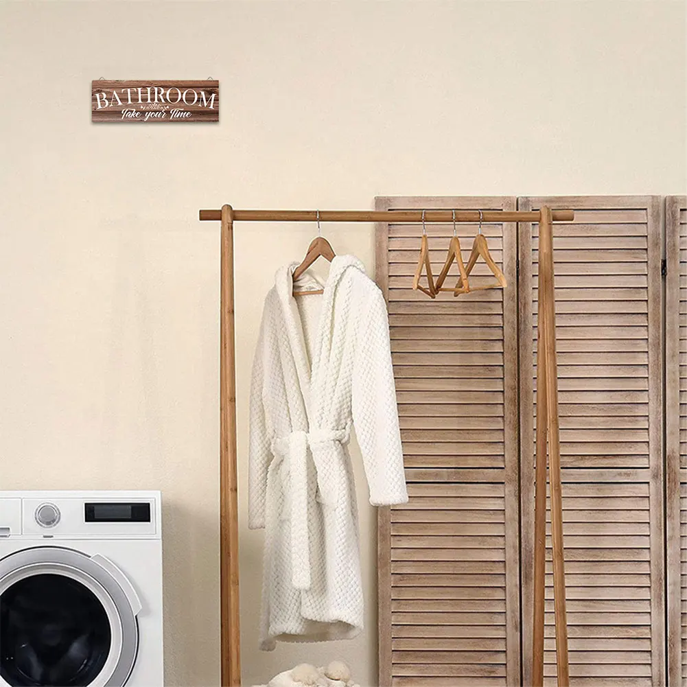 Настенная подвесная буфета для домашнего декора деревянный прямоугольный знак