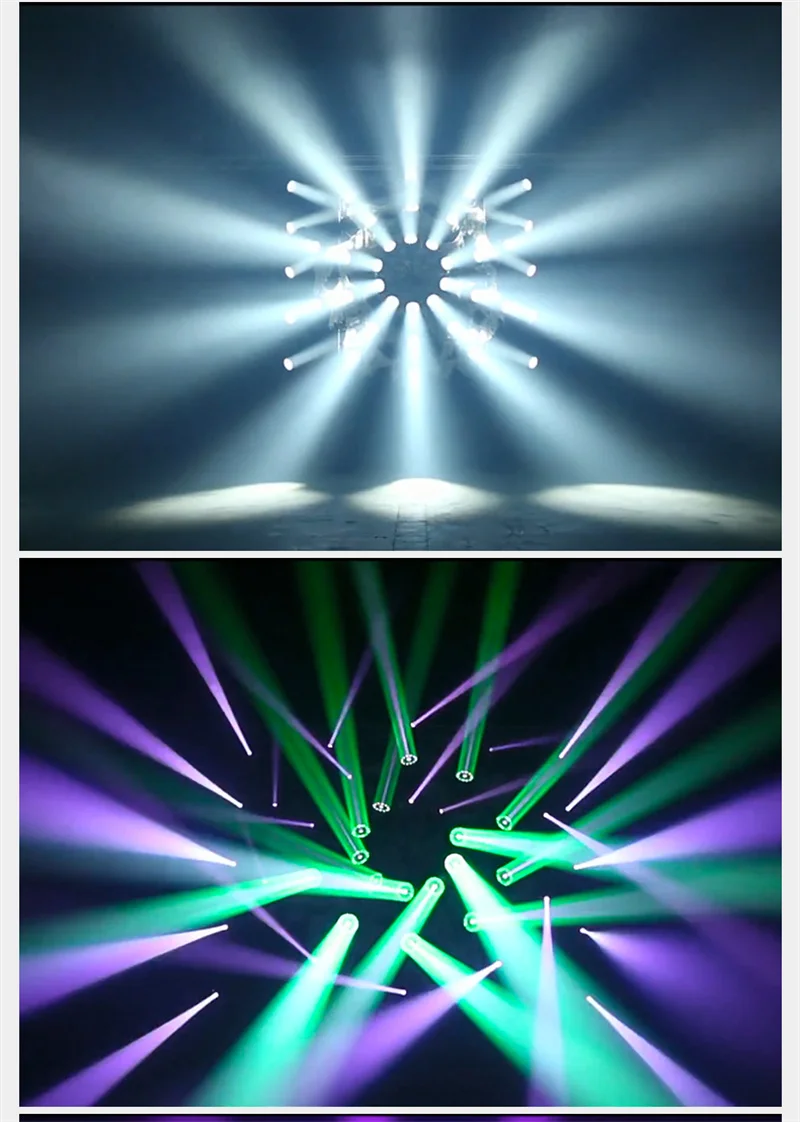 Рисунок 6 - led 19x40 Вт rgbw 4 в 1 глина paky