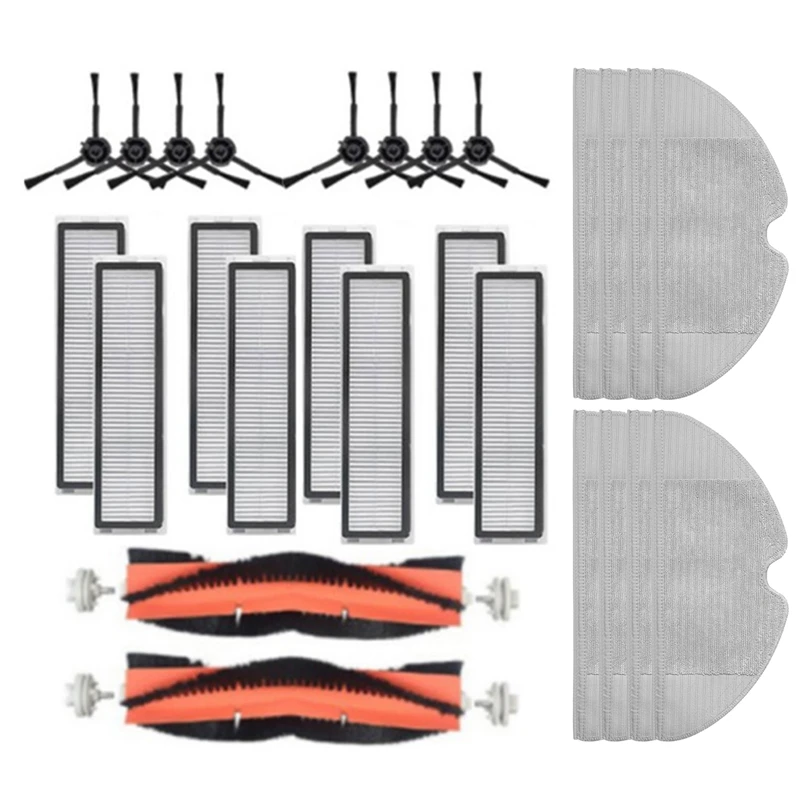 

For Xiaomi Dreame Bot L10 Pro Replacement Main Side Brush Filter Mop Cloth For Robot Vacuum Cleaner Replace Parts