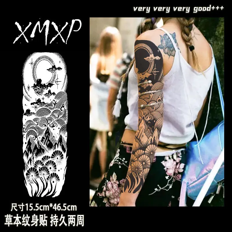 

Наклейка-тату «плавучая по ночной реке»