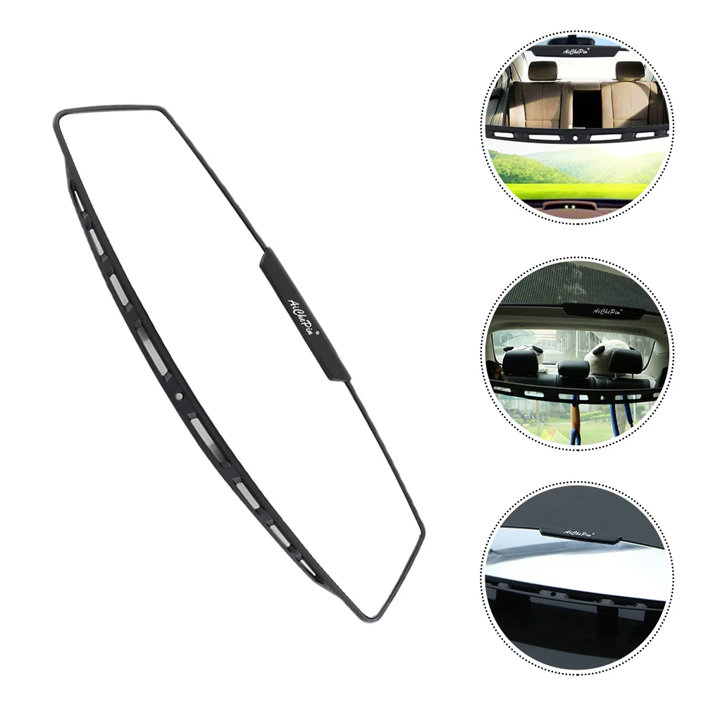 

Car Flat Interior Rearview Mirror Car Wide Angle View Mirror for Auto Vehicle Blind Spot Reduce Wide Angle Mirror