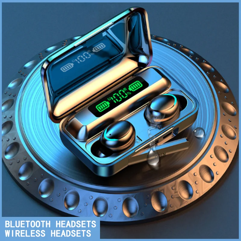 

Беспроводные Bluetooth-наушники с шумоподавлением и сенсорным экраном