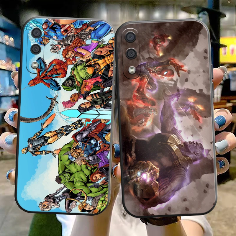 

Popular Marvel Phone Case For Samsung Galaxy S20 S20FE S20 Ulitra S21 S21FE S21 Plus S21 Ultra Coque Funda Soft Carcasa