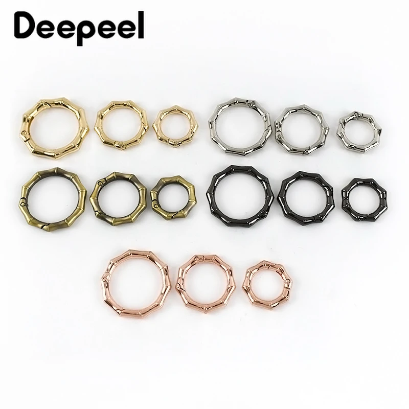

5 шт., открытые металлические кольца Deepeel 20/25/32 мм