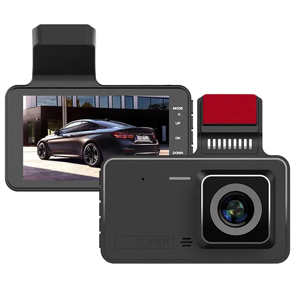 

4-inch Dual Lens Driving Recorder Night Vision WIFI Full Clear 1080P Dash Cam Car DVR Backup Camera Recorder Auto Accessories