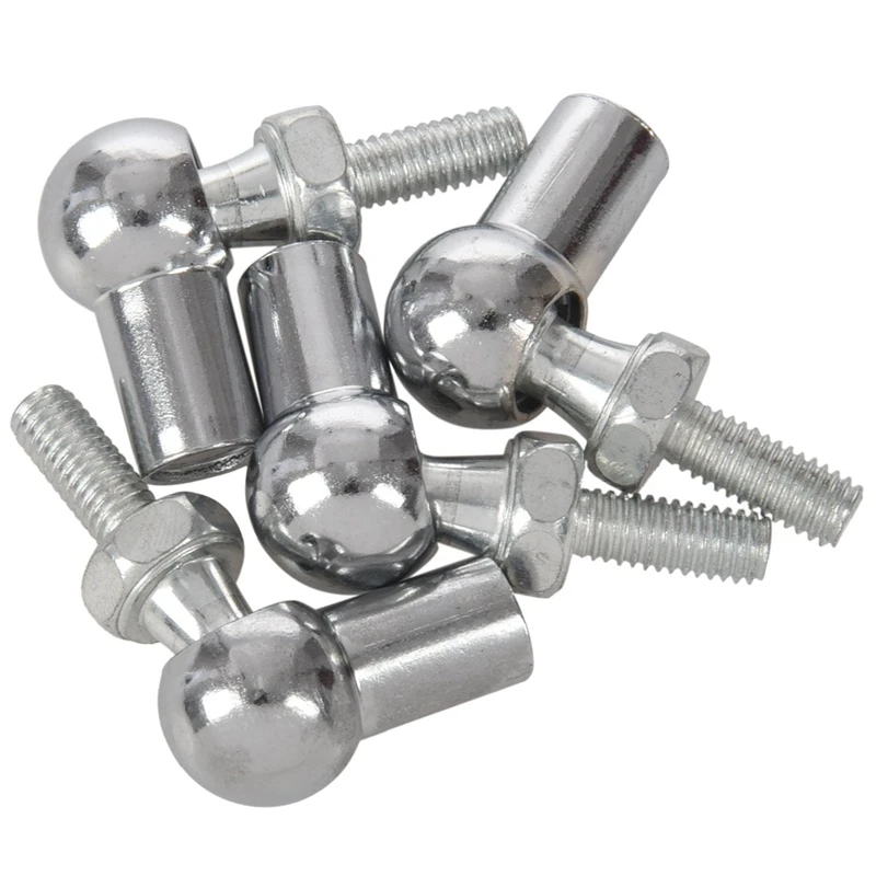 

6Mm Male Female Thread L Shaped Ball Joint Rod End Bearings 16Pcs