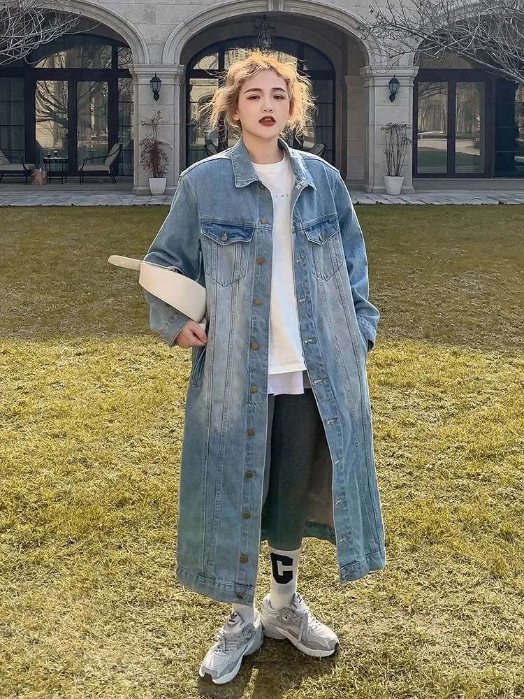 

Plus size fashion long sleeve comfortable trench coats wholesale