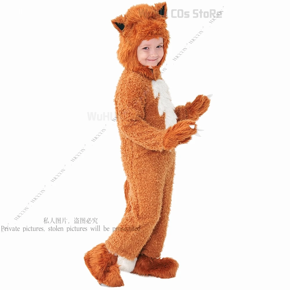 Костюм для косплея лисы с милыми маленькими животными из мультфильмов