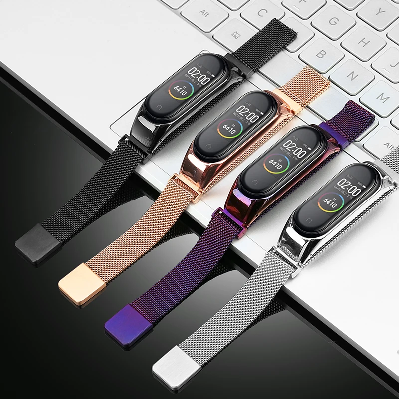 

Ремешок спортивный для Xiaomi Mi Band 6, браслет «Миланская петля» с NFC для Miband6/5, сменный Браслет для смарт-часов mi band 5 4 3 7