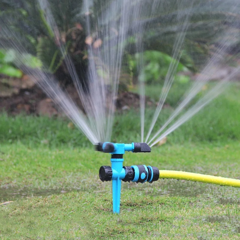 

New 360 Degree Automatic Garden Sprinklers Watering Grass Lawn Rotary Nozzle Rotating Water Sprinkler System Garden Supplies
