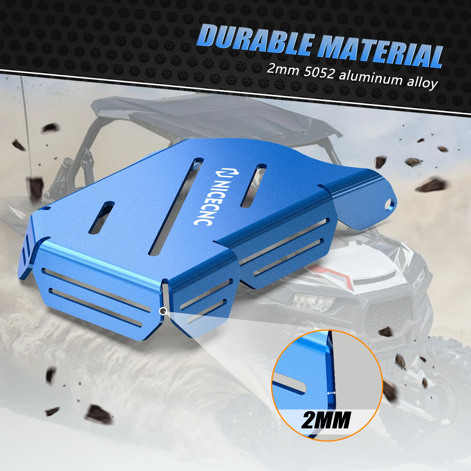 Для Polaris RZR XP защитная крышка корпуса дроссельной заслонки алюминиевый