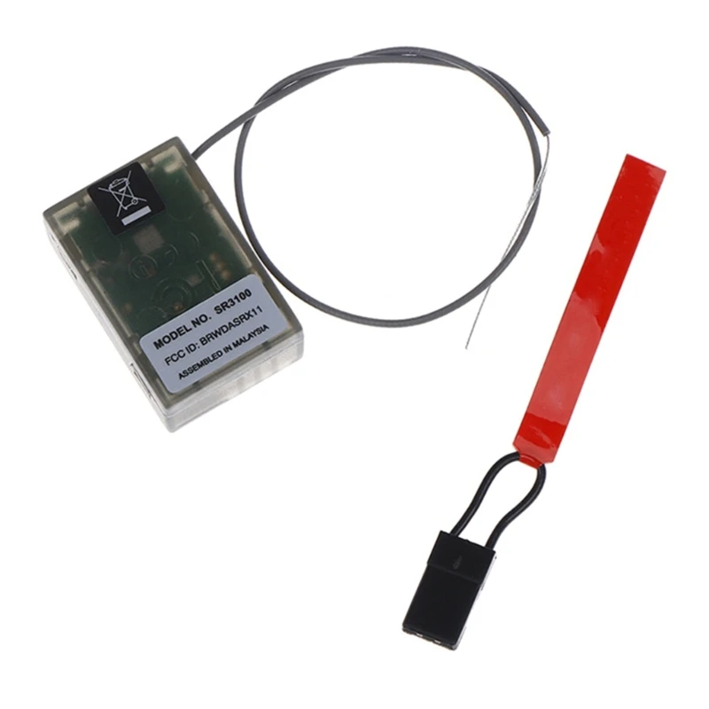 Стабильный прием сигнала SR3100 3-канальный приемник DSM2 протокол для DX3R DX4C Прямая