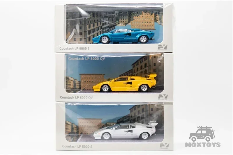 Finclassically 1:64 Countach LP 5000 Limited 799 Литая под давлением модель автомобиля **