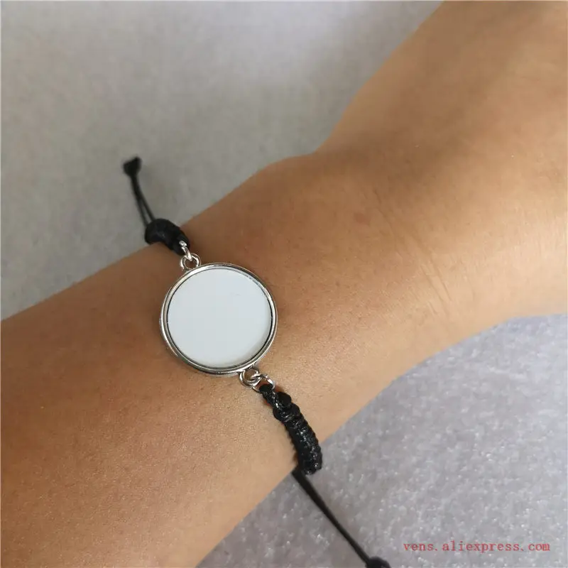 Сублимационные чистые браслеты для женщин браслет с горячей трансферной печатью