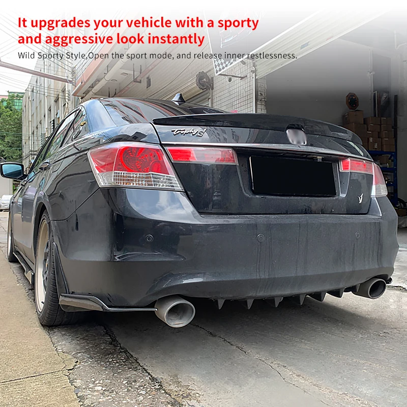 Для Honda Accord 2008-2013 автомобильные аксессуары из углеродного волокна внешний вид ABS