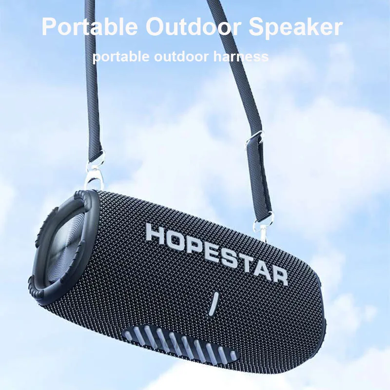 Мощные портативные Bluetooth-колонки HOPESTAR H50 мощная колонка беспроводной сабвуфер
