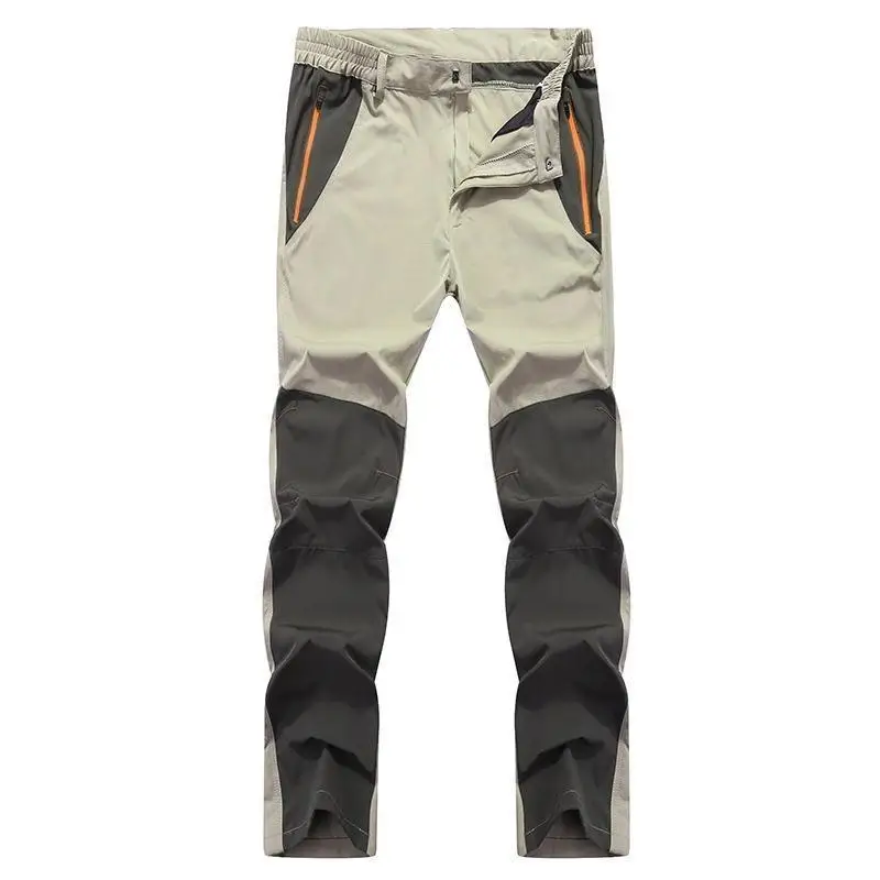 

Breathable Waterproof Hiking Pants Running Men Summer Thin Elasticity Quick Dry Trousers Outdoor Climbing Pants