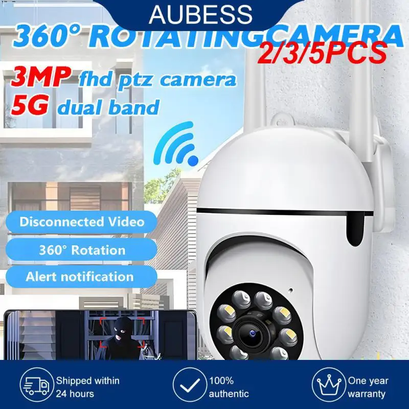 

2/3/5PCS Motion Detection Wifi Ip Camera Infrared 3mp Wireless Camera Dual Frequency Night Video Surveillance