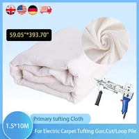 1.5*10M Primary Tufting Cloth With Marked Lines, Monk Cloth, Needlework Fabric,For Electric Carpet Tufting Gun,Cut/Loop Pile Rug