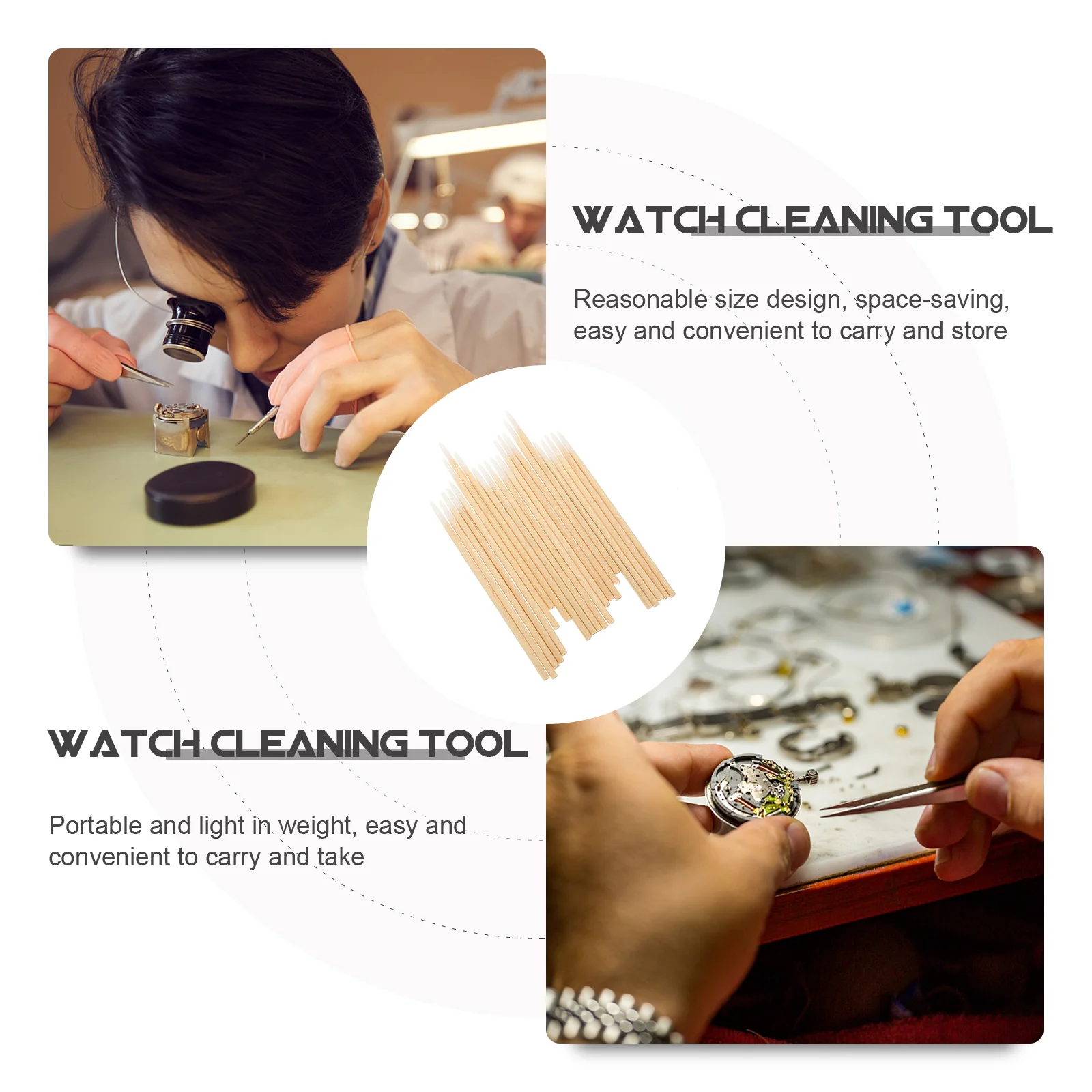 Рисунок 2 - Ватный тампон, палочка