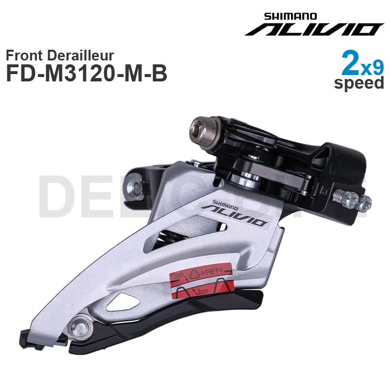 Задний переключатель передач SHIMANO ALIVIO, оригинальные детали 2x9-speed Задний переключатель передач SHIMANO ALIVIO, оригинальные детали 2x9-speed