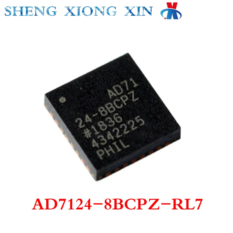 5 шт/лот 100% новая микросхема AD7124-8BCPZ-RL7 LFCSP-32 аналого-цифрового преобразователя ADC AD7124-8BCPZ AD71 Integrated Circuit