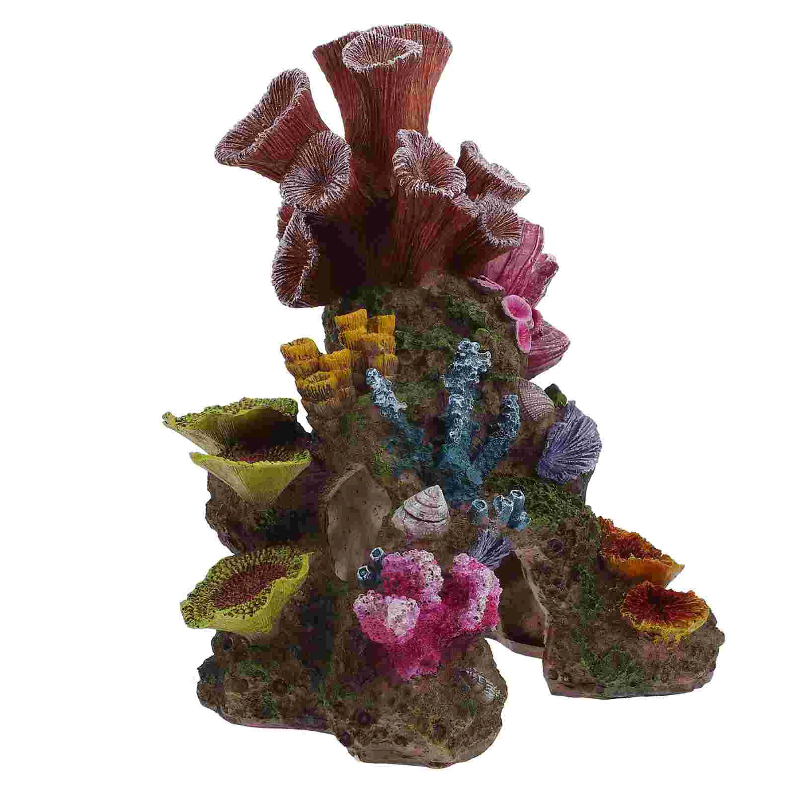 

Fish Tank Adornment Simulation Plant Decor Fish Tank Aquarium Landscape Decor