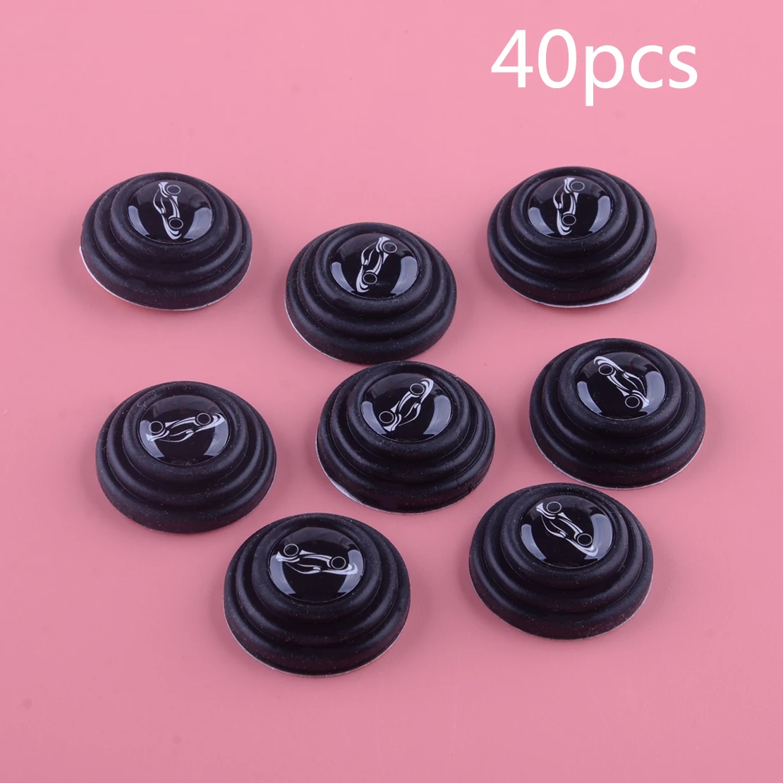 

40 шт., силиконовые амортизаторы для дверей автомобиля