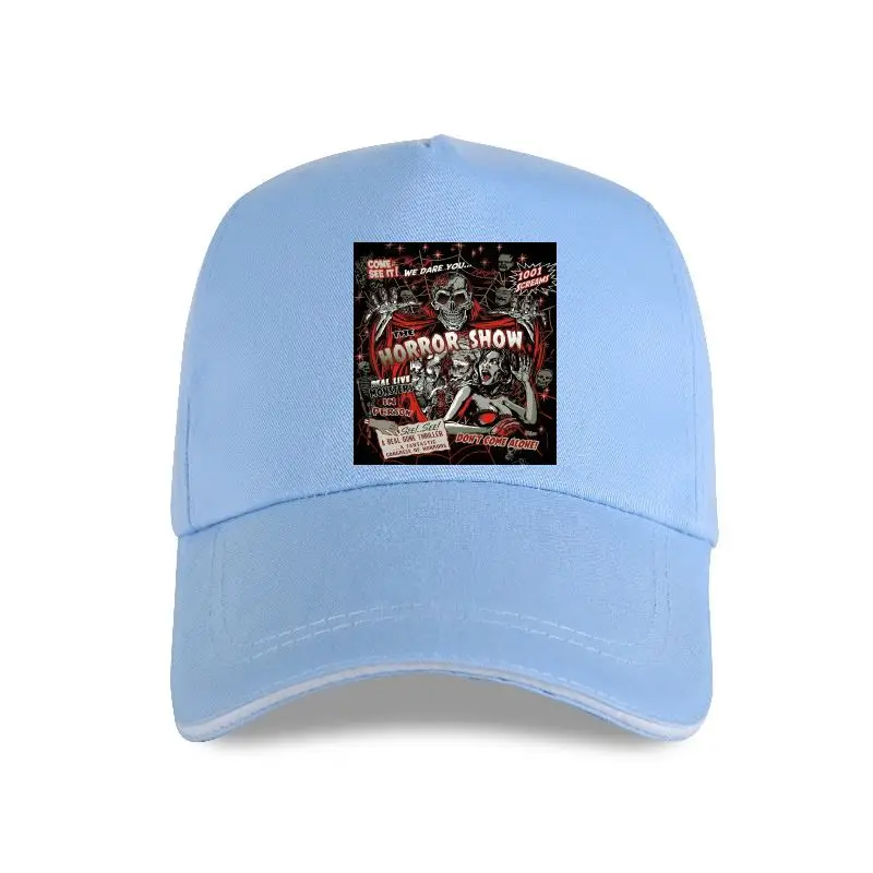 

Cotton Youth Men's Horror movie Monsters spook show Crewneck Low Price Cool Baseball cap