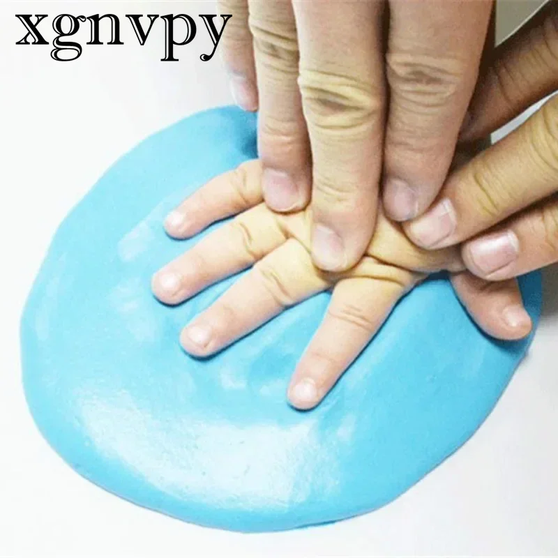 Набор Глины Для Детских Отпечатков Рук Xgnvpy Сухой Воздух Натуральный Порошок