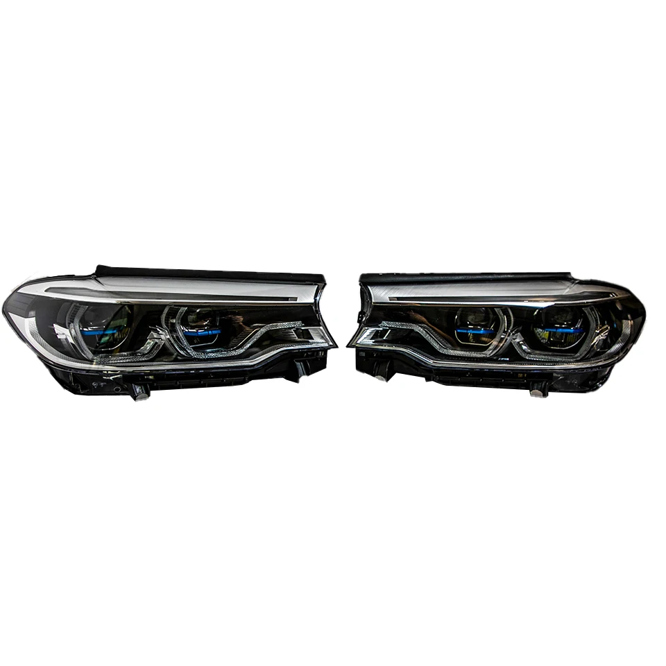 

High quality laser headlights for BMW 5 Series G30 G38 2018-2021 upgrading and refitting laser headlights AFS DRL