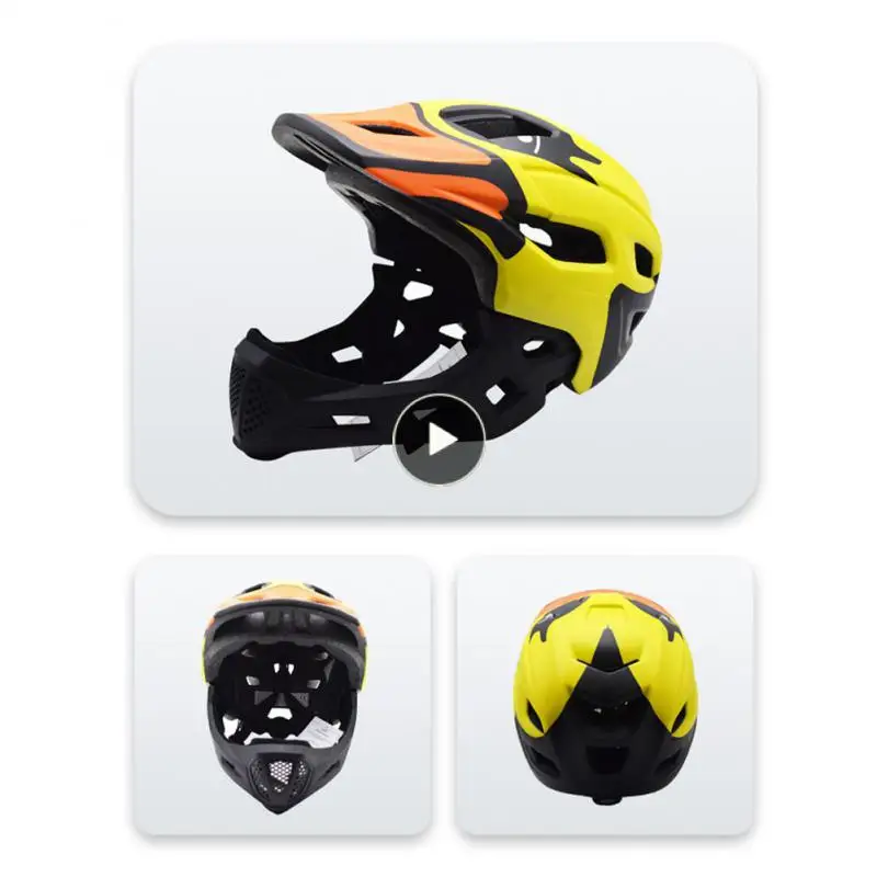 

Safety Equipage Impact Resistant Hard Pc Full Helmet Full Helmet Neutral Detachable Special Push Button Protective Gear Firm