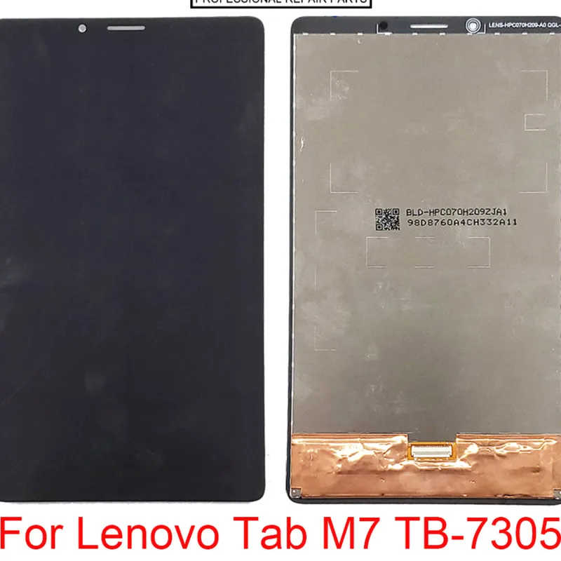 

Новый 7-дюймовый ЖК-дисплей для Lenovo Tab M7 TB-7305 TB-7305F TB-7305i 3G 4G WIFI и цифровой преобразователь сенсорного экрана в сборе