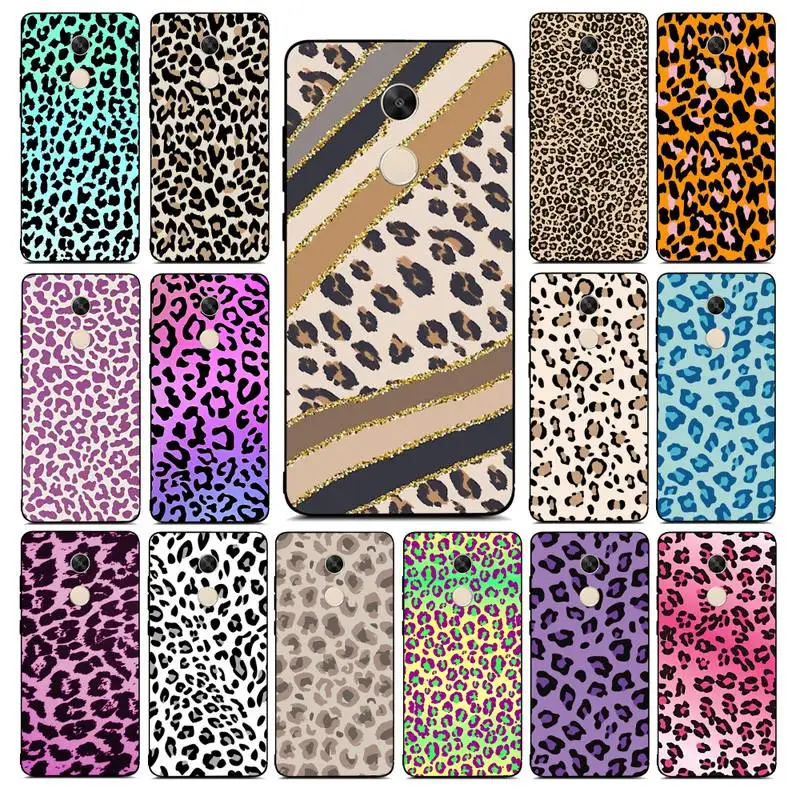 

MaiYaCa Leopard Print Phone Case for Redmi Note 8 7 9 4 6 pro max T X 5A 3 10 lite pro