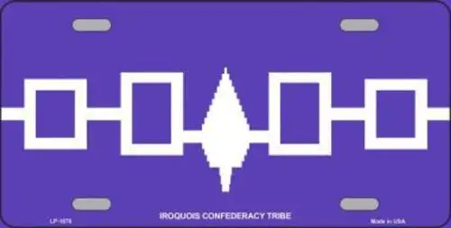 Iroquois Confederacy Flag Металлическая вывеска жестяная Картина Табличка Художественная