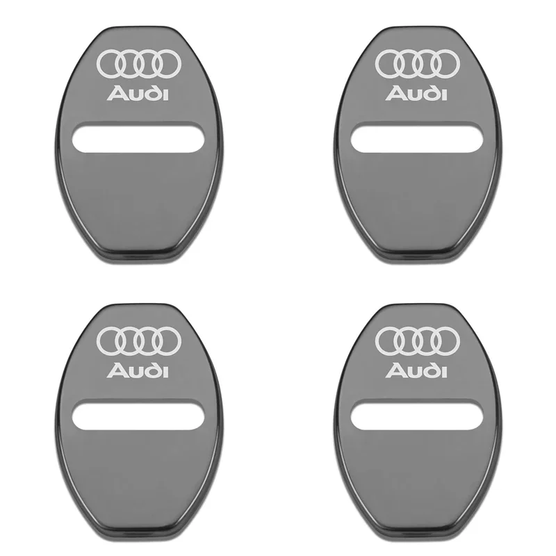 

Декоративная защитная крышка дверного замка с эмблемой для Audi A4 b6 b8 b7 b9 b5 A6 A3 A8 Q3 Q5 Q7 Q8 A5аксессуары для стайлинга автомобилей
