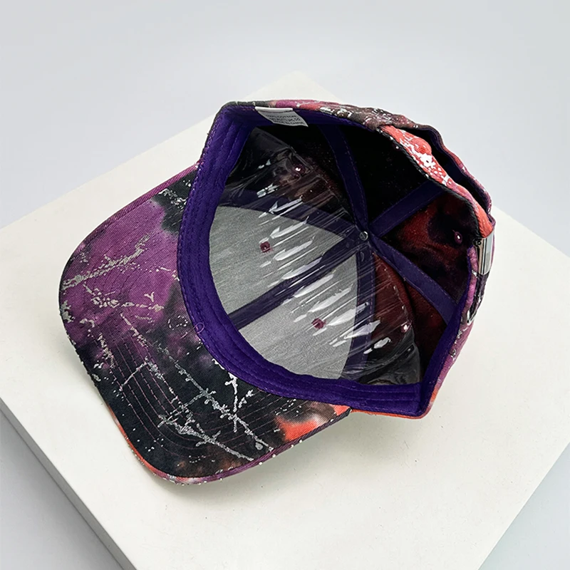 Новые женские бейсбольные кепки со сверкающими бриллиантами и цветком Bandhnu