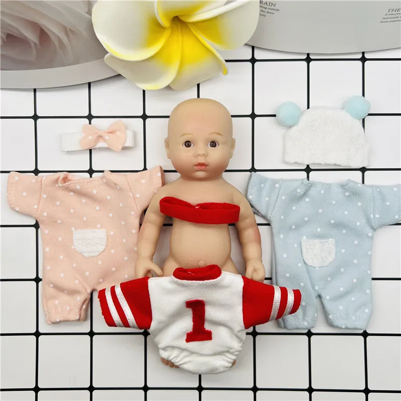 

Новейшие милые животные Знаки зодиака, 6 дюймов, мини-кукла-Реборн, одежда, милые для мальчиков и девочек силиконовый Реборн, комплект одежды для куклы-младенца