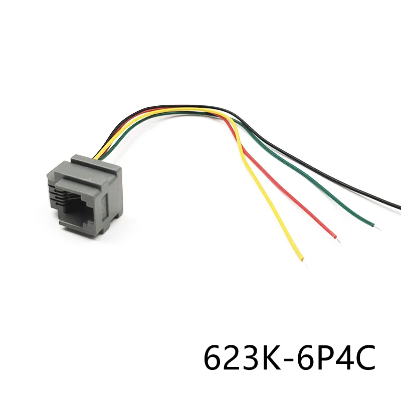 

Разъемы RJ11/RJ12/RJ45 для интернет-телефона 5 шт