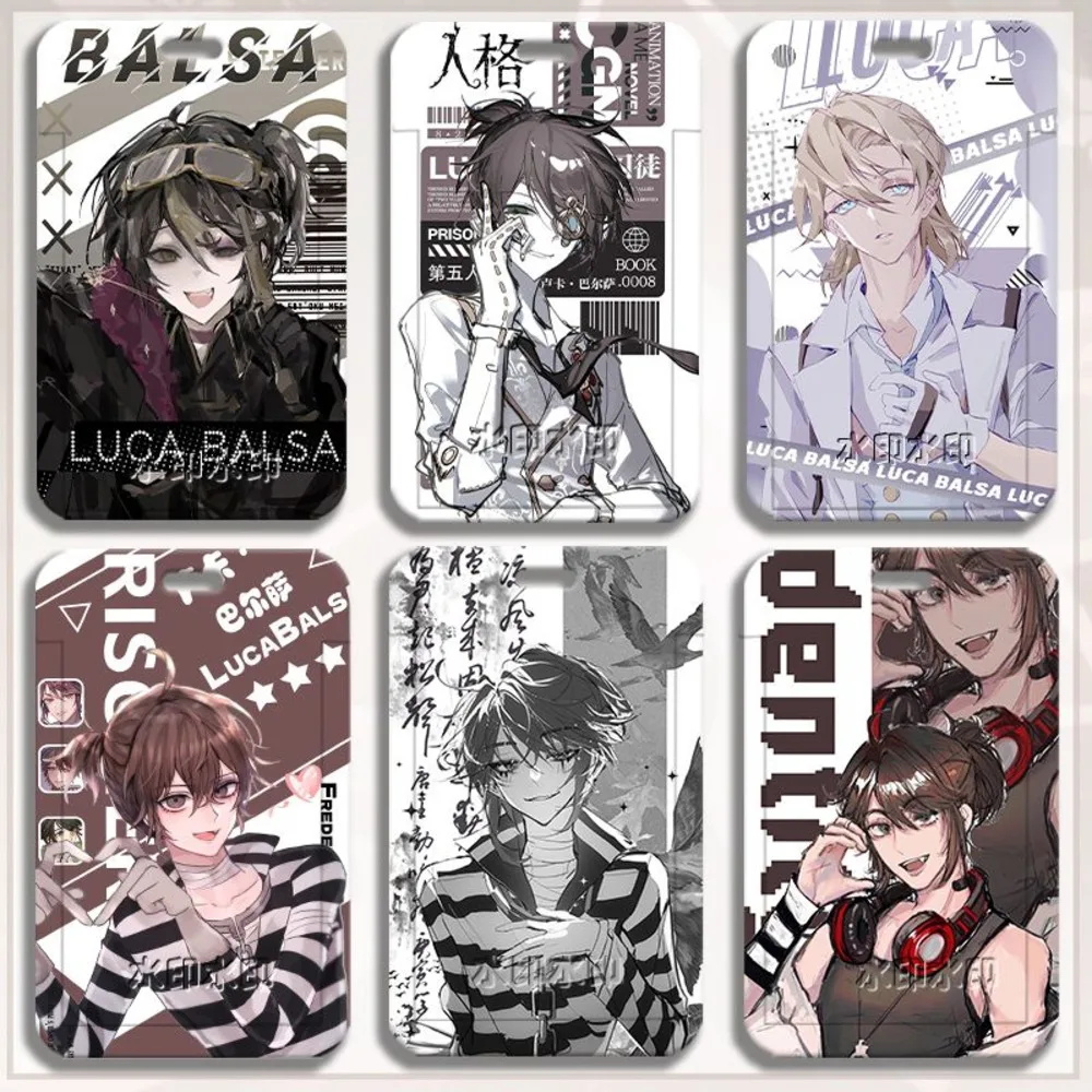 Identity V Luca Balsa Protector Аниме Обложка Студенческая еда Значок Держатель удостоверения
