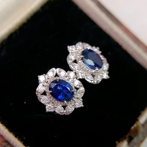 Элегантные благородные женские повседневные Ювелирные серьги Huitan со сверкающим цирконием Модные Изящные дизайнерские аксессуары для помолвки