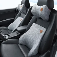 car neck pillow adjustable headrest for office chair cushion 3d memory foam pad four seasons universal car pillow lumbar pad