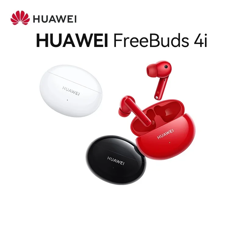 

HUAWEI FREEBUDS 4i Wireless Headphones 10 Hours PlayBack Quick Charge Active Noise Cancellation Bluetooth Earphones Headset